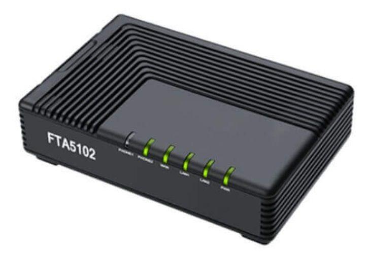 VoIP-шлюз Flyingvoice FTA5102Е2 2 порти FXS, фото 1