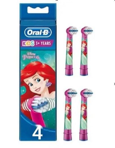 Змінні насадки для дитячої щітки Oral-B Stages Power Принцеси 4 шт в упаковці SPM-11