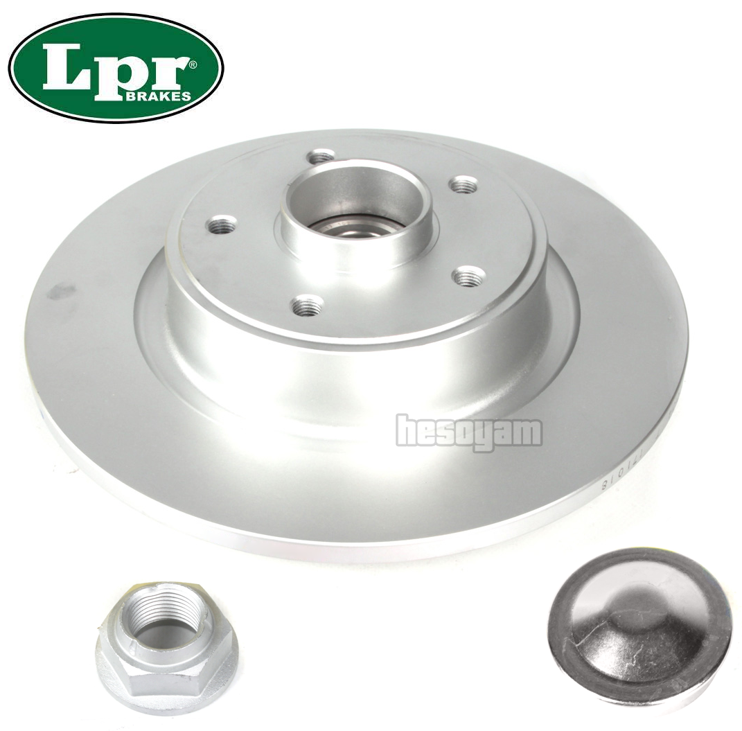 Задній гальмівний диск Рено Лагуна 2 / Renault Laguna 2 (8200655249) LPR R1004PCA, фото 1