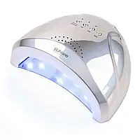 Профессиональная Лампа для маникюра 48W LED+UV SUN ONE Зеркальная/ Ультрафиолетовая лампа для сушки гель-лака