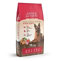 Сухой корм для взрослых собак Home Food DOG ADULT MEDIUM Мясное ассорти 10 кг