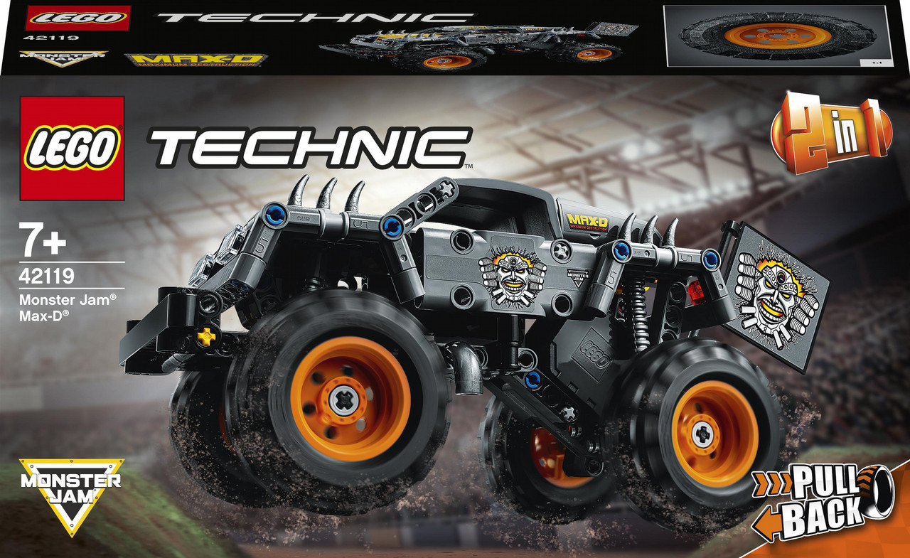 LEGO Technic Monster Jam Max-D 230 деталей (42119)