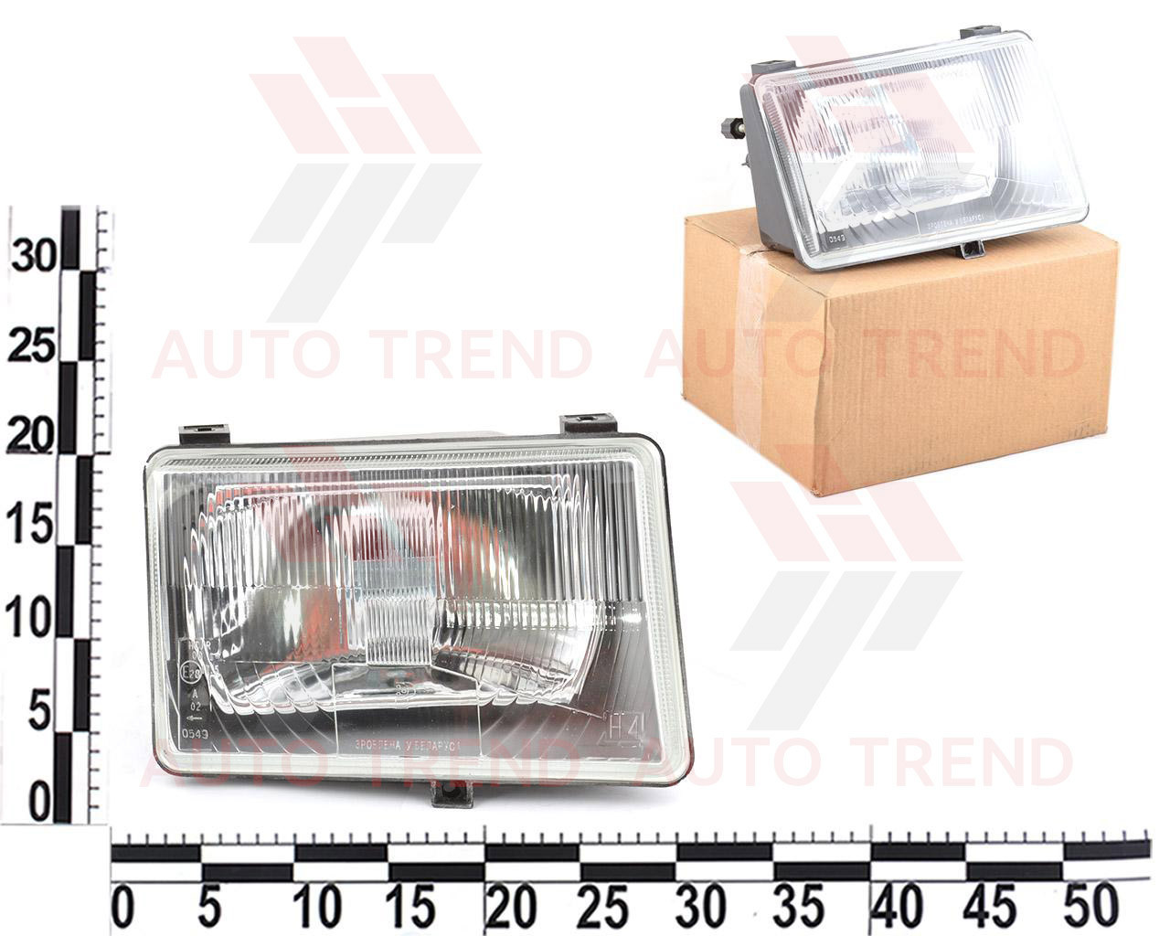 Фара ГАЗ-3110 3302 М-2141 правая (29.3711) (ID#1144288470), цена: 1087 ...