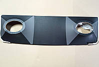 Полка задняя под динамики ВАЗ-2101-2107 серая с черным