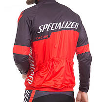 Уценка! Велоформа довгий рукав SPOINT SPECIALIZED Y-6 XL червоний-черний, фото 2
