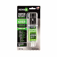 Клей эпоксидный Nowax SUPER EPOXY ADHESIVE 2-х комп. (прозр.) (NX49509)