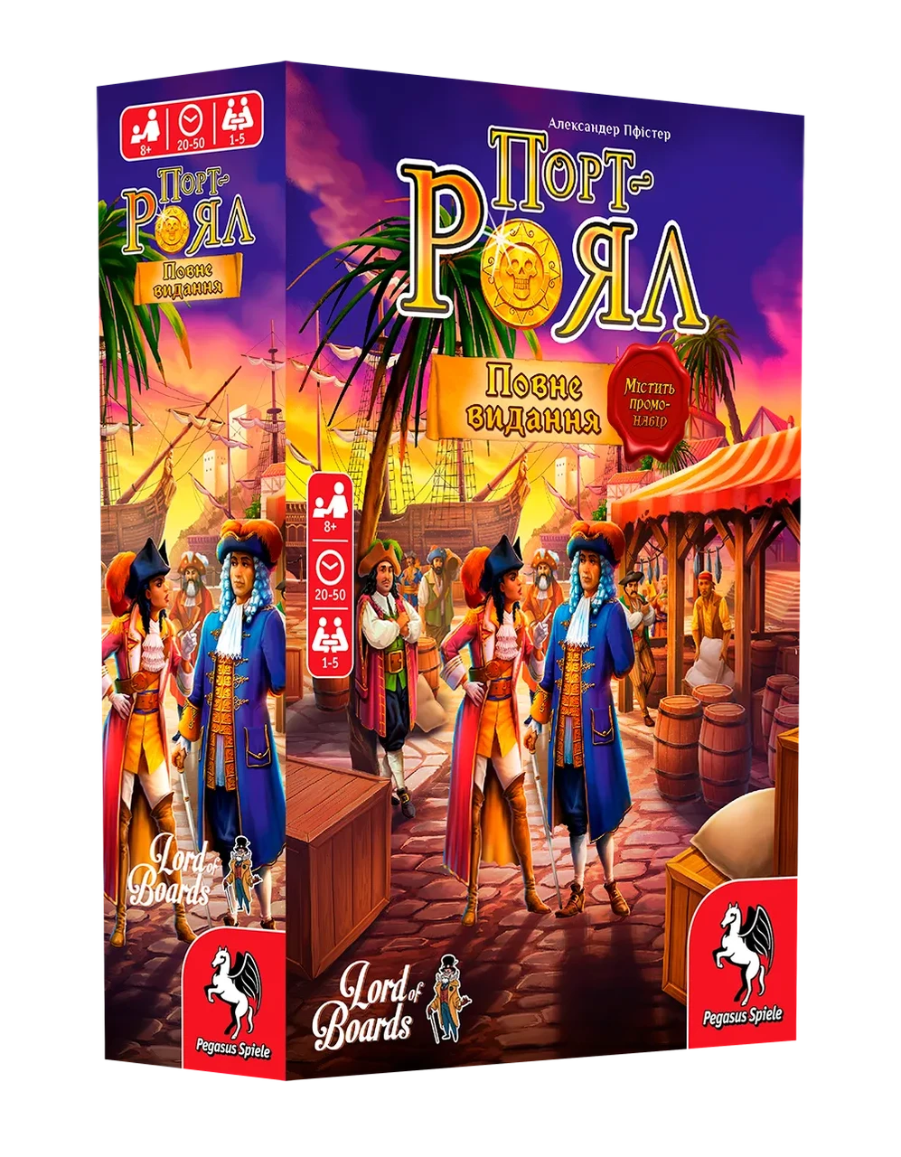 Настольная игра Порт-Роял. Повне Видання (Port-Royal Big Box)