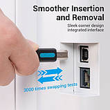 Кабель Vention Type-C до USB-B для принтера з потужністю 2 Ампер USB-C 2.0 до USB-B 1,5 м Чорний CQUBG, фото 9