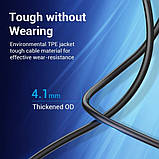 Кабель Vention Type-C до USB-B для принтера з потужністю 2 Ампер USB-C 2.0 до USB-B 1,5 м Чорний CQUBG, фото 4