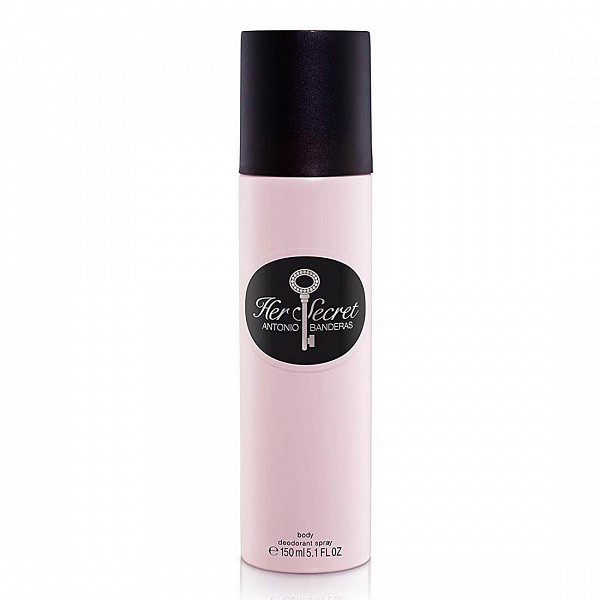 Дезодорант Antonio Banderas Her Secret для жінок deo spray 150 ml