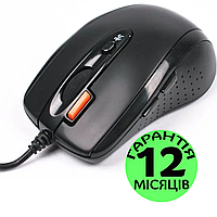 Компьютерная мышь A4Tech N-70FX-1 чернаяV-TRACK USB, проводная мышка