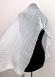 Білий шарф Гофре, фото 2