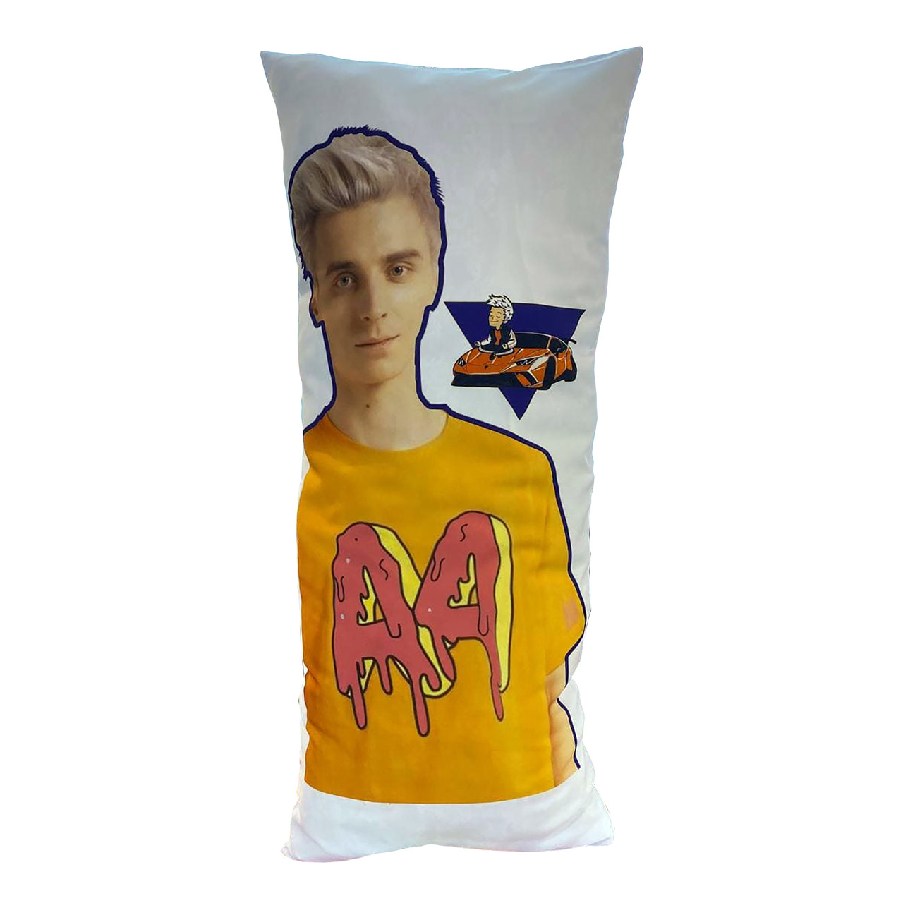 Подушка Дакімакура з принтом "Влад А4 бумага" від KLik Print 7trav