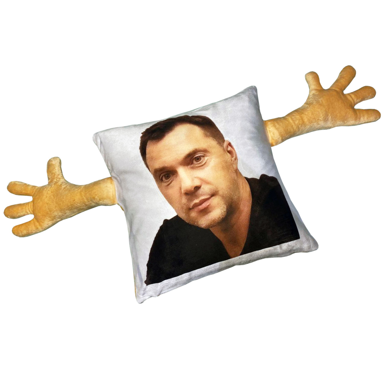 Подушка з принтом "Арестович обіймака" від KLik Print 7trav