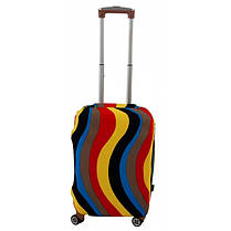 Чохол для валізи Bonro середній різнокольоровий L, фото 3