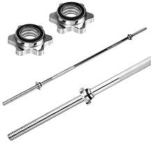 Штанга + Гантелі Набір 91 КГ, фото 3