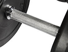 Гантелі 2х25 кг (Металевий Гриф), фото 4