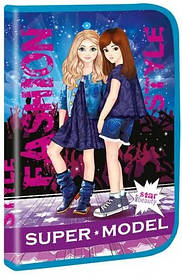 Тека для праці А4 картонна на змійці Kidis "Super model" 13669_LBl KNZ