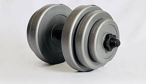 Гантель 18кг GREY, фото 2