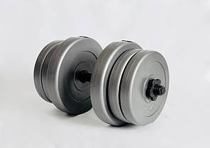 Гантель 20кг GREY, фото 2