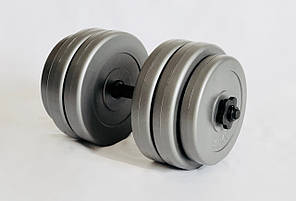 Гантель 25кг GREY, фото 2