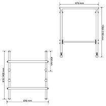 Бруси , Регульовані поручні WCG 046, фото 4