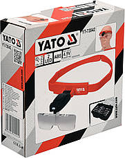 Косметологічні окуляри Yato YT-73842 LED 1X-3.5X, фото 6