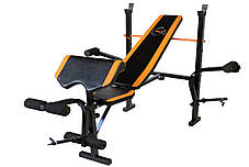 Лава Для Жиму WCG 0055 + Приставка Скотта Набір HARD штанга 148 КГ, фото 2