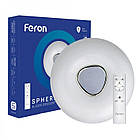 Світильник LED 60W 2700K-6400K круг 4700 Lm (500*92 mm) AL5320 FERON, фото 3