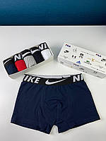 Чоловічі труси боксери Nike, труси для чоловіків 5 шт в подарунковій упаковці, чоловічі труси різні