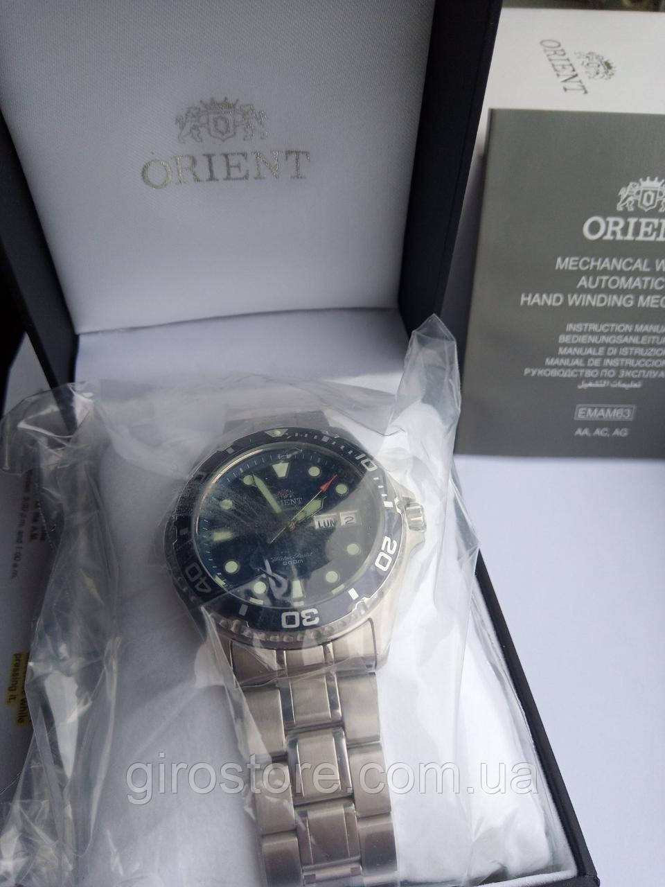 Японський чоловічий годинник Orient Ray II FAA02005D9, самозавод від руху