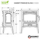 Чавунна піч KAWMET KAWMET Premium SELENA S14 ECO, фото 7