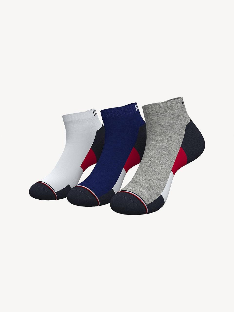 Набір чоловічих шкарпеток Tommy HIlfiger коротіньки оригінал, фото 1