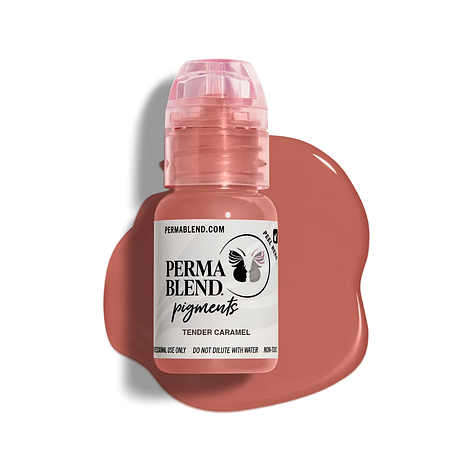Пігмент для татуажу губ PERMA BLEND Tender Caramel (USA), 15 мл, фото 1