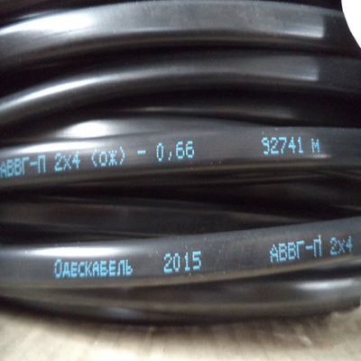 Кабель силовий АВВГ-П 2х4 (ковдра), фото 1