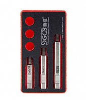 SGCB SGGD057 Polisher Extension Rod М14 Набор насадок-удлинителей для полировки 3 шт.
