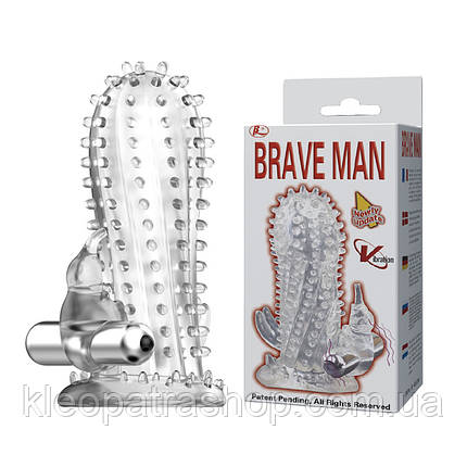 Вібратор BAILE Brave Man Vibrating, фото 2