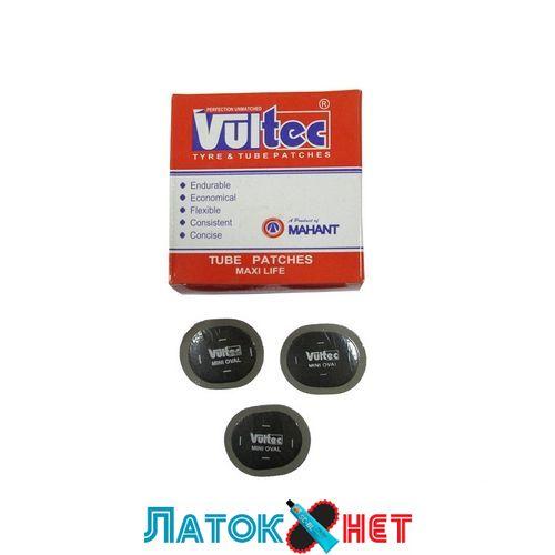 Латка камерна 16V Mini Oval 40х30 мм Vultec