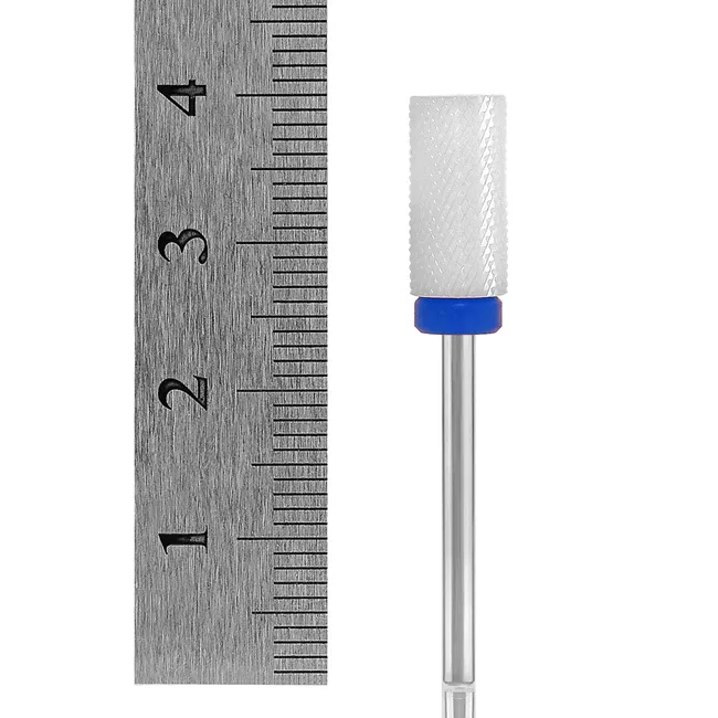 Фреза Forme керамічна Циліндр синя насічка, Large Barrel M, фото 1