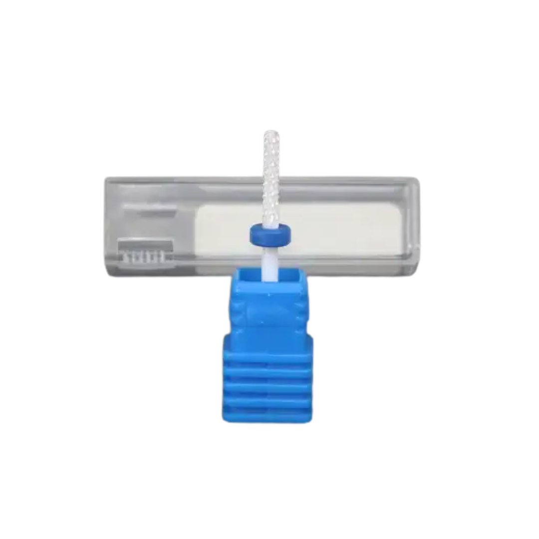 Фреза Forme керамічна Циліндр заокруглений синя насічка, Small Barrel Ball M, фото 1