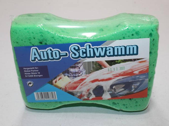 Купить Губка для мойки автомобиля 170х120х65мм., цена 32 ₴ — Prom.ua ...