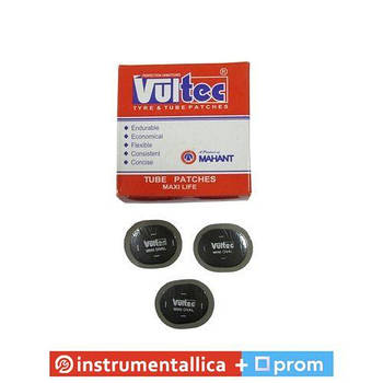 Латка камерна 16V Mini Oval 40х30 мм Vultec