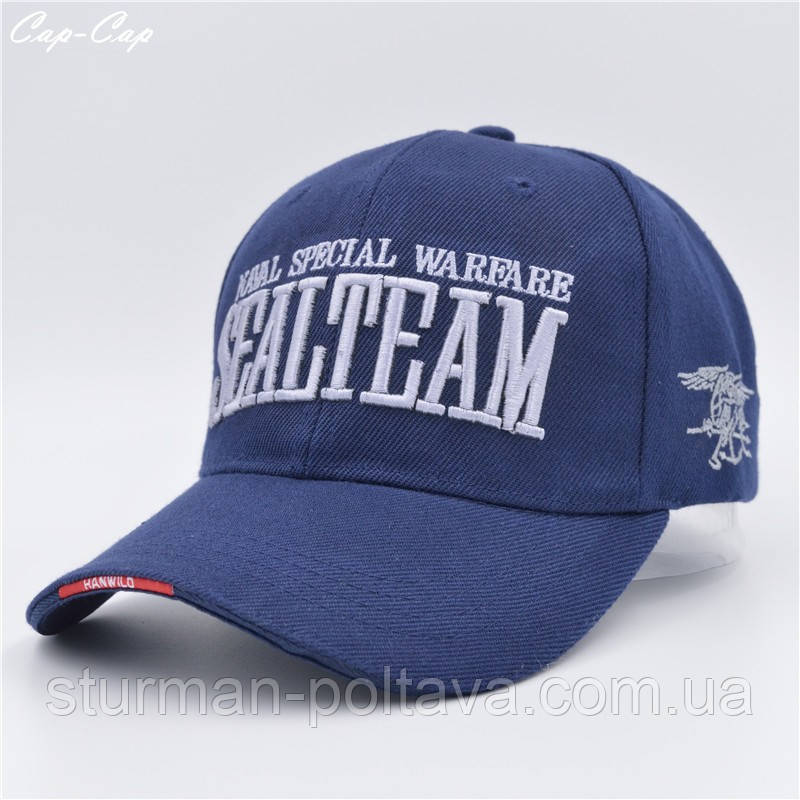 Бейболка синя Морська, фото 1