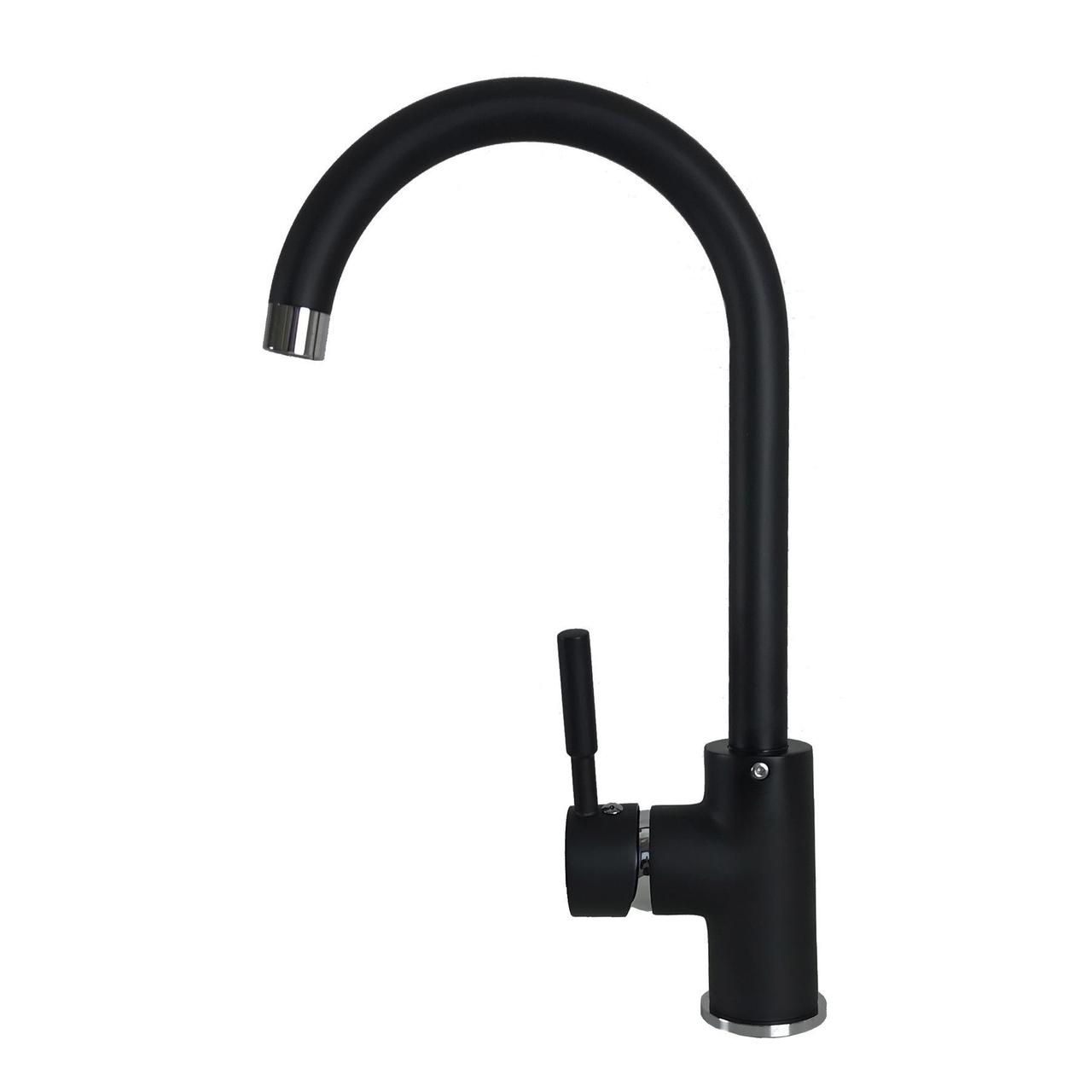 Змішувач для кухні Globus Lux LAZER GLLR-0203S-BB, фото 1