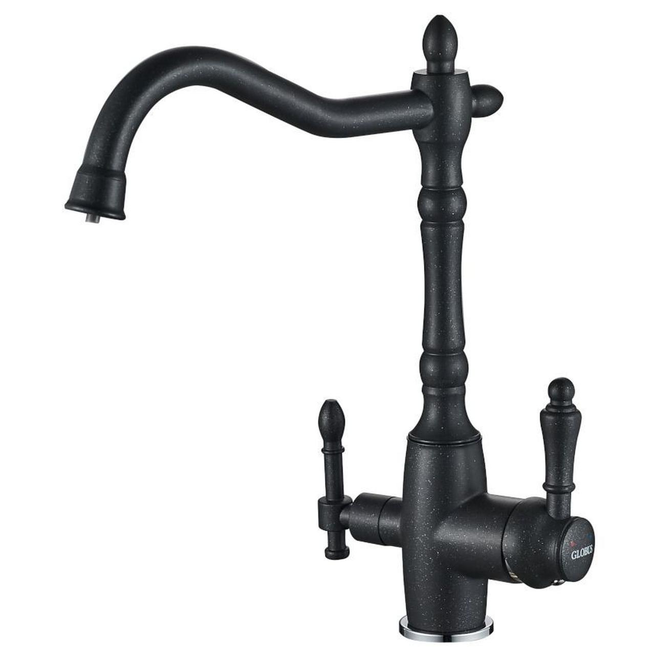 Змішувач для кухні під осмос Globus Lux LAZER GLLR-1000-1-ONIX, фото 1