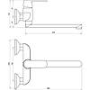 Змішувач для кухні зі стіни Globus Lux Laguna GLA-0104, фото 7
