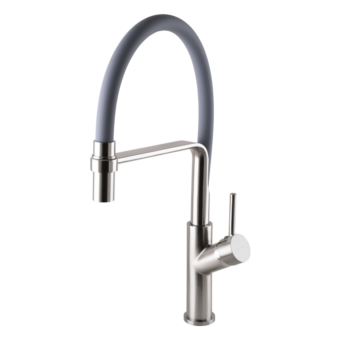 Змішувач для кухні Globus Lux DENVER Flex GDF-32-08-02 Сірий-Нікель, фото 1