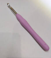 Крючок для вязания с резиновой ручкой, Ø -6,5 мм