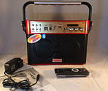 Bluetooth-колонка Temeisheng A4-2 з мікрофоном ⁇ Портативна колонка на акумуляторі ⁇ Бездротова колонка, фото 5