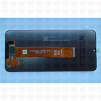 Дисплей із сенсором Samsung A127 Galaxy А12 Black, GH82-26485A, оригінал без рамки!, фото 4